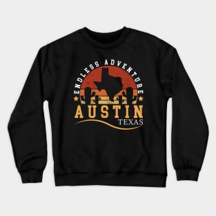 Austin Texas Crewneck Sweatshirt